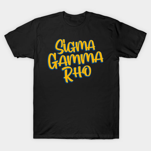 Sigma Gamma Rho Paraphernalia T-Shirt by The Greek Mall